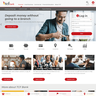 Bank at TCF –  Business, Personal, Online Banking | TCF Bank
