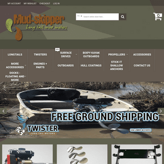 Mud-skipper.com Longtail - Mud Motors and Accessories - Mud-Skipper.com