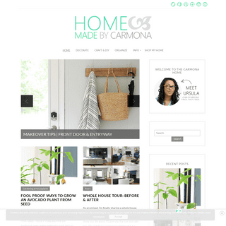 Home Made By Carmona - Original and Creative Home Decor & Organization
