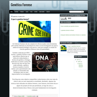 A complete backup of forensegenetica.blogspot.com