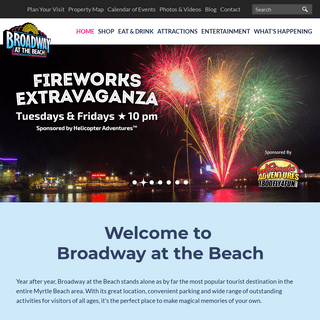 Welcome to Broadway at the Beach | Myrtle Beach SC