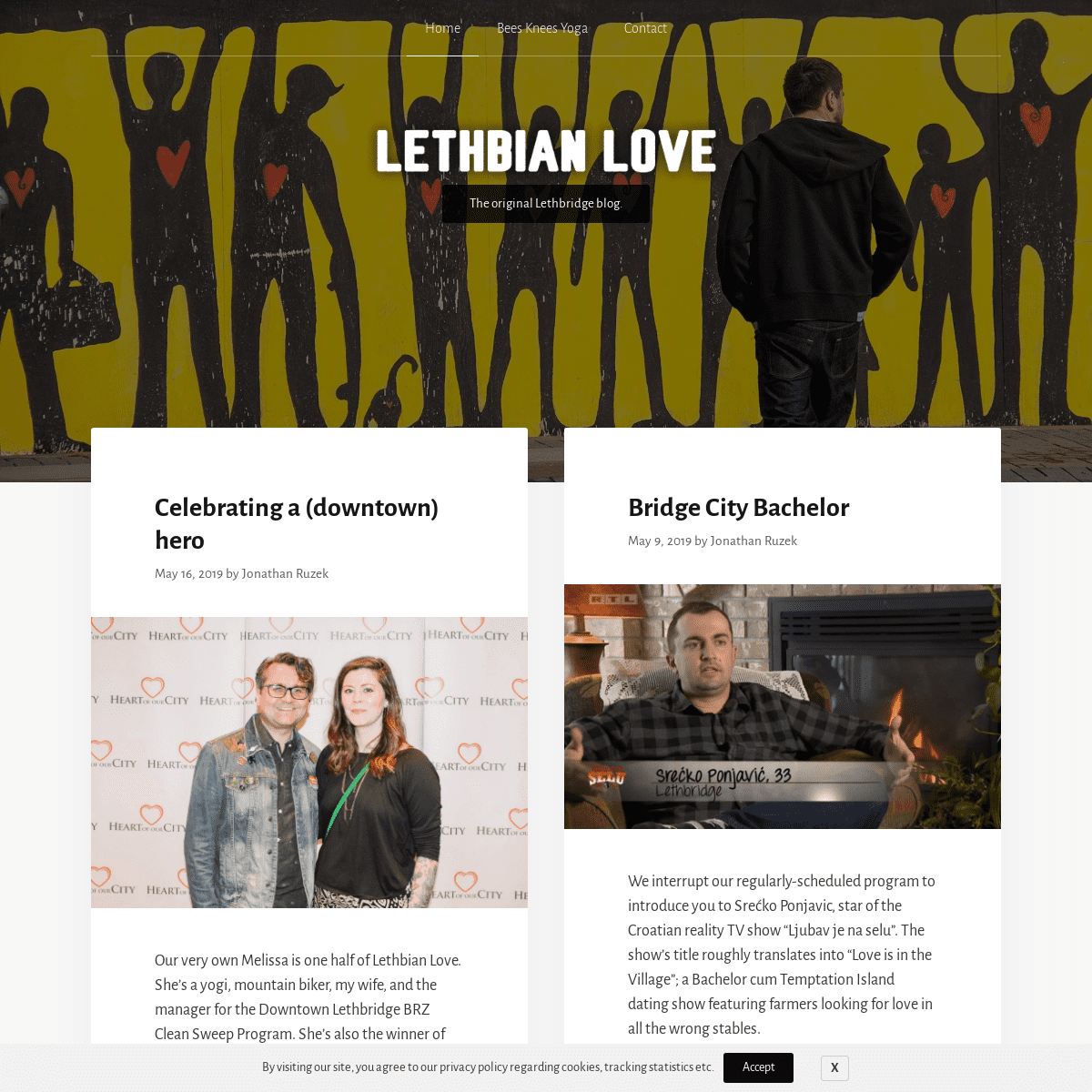 Lethbian Love, the original Lethbridge blog.