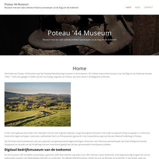 Poteau ’44 Museum – Museum met een rijke collectie militaire voorwerpen uit de Slag om de Ardennen 
