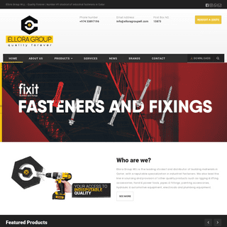 Ellora Group WLL | Number #1 Stockist of Industrial Fasteners
