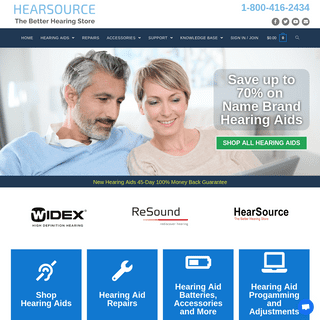 Affordable Hearing Aids, Batteries & More | HearSource