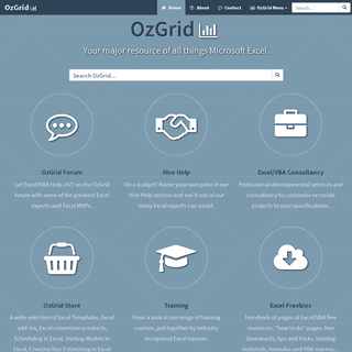 OzGrid.com - Your major resource of all things Microsoft Excel