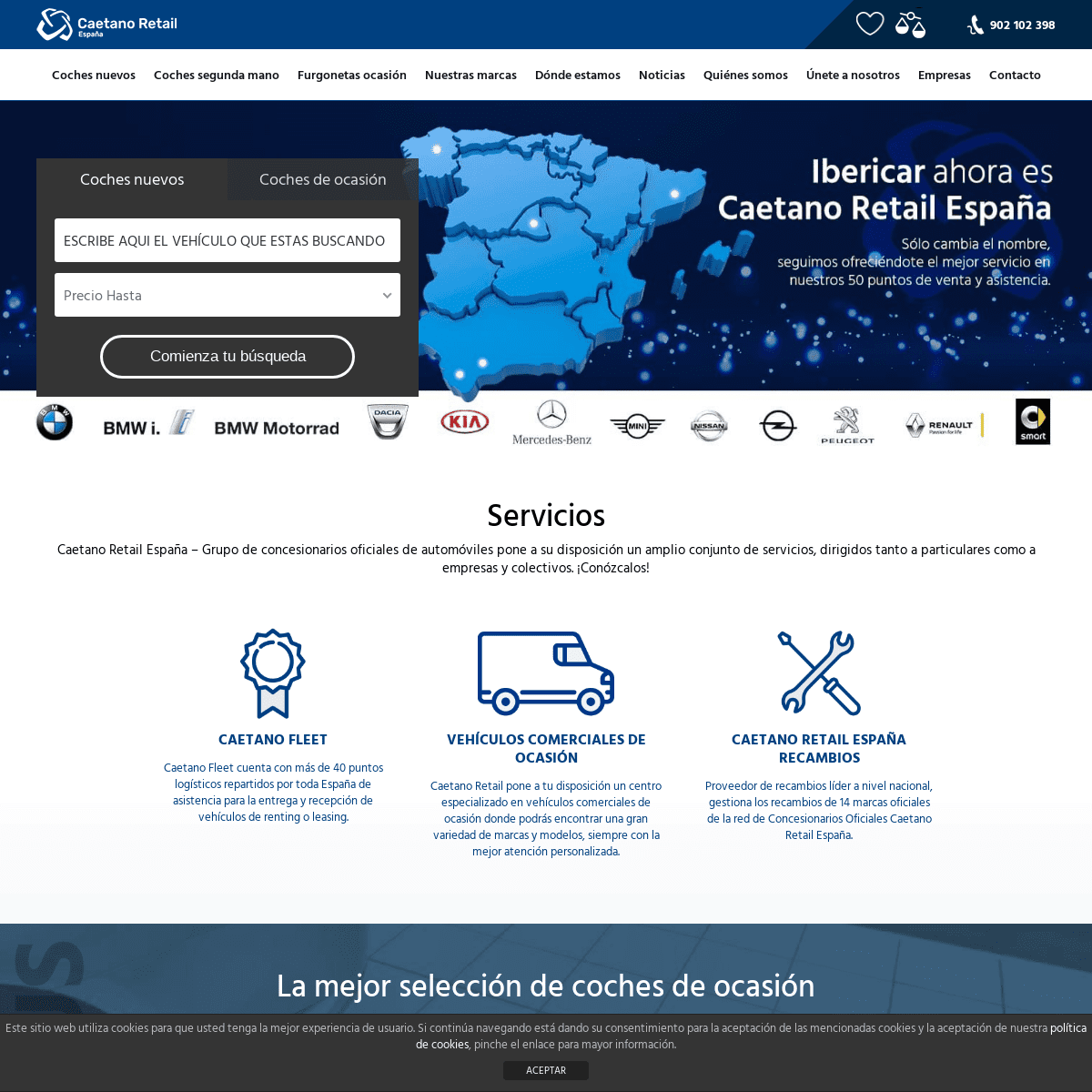 Caetano Retail España - Coches Nuevos y de Ocasión