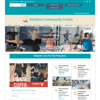 Home • Kitsilano Community Centre