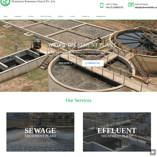 Hydrotech India â€“ Just another WordPress site
