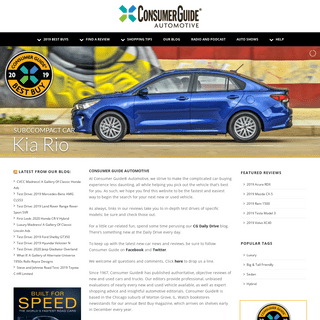 Expert Car Reviews | Consumer Guide Auto | consumerguide.com