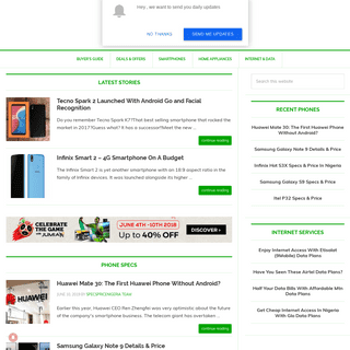 Specs Price Nigeria - Tech Blog For Consumer Electronics & Gadgets