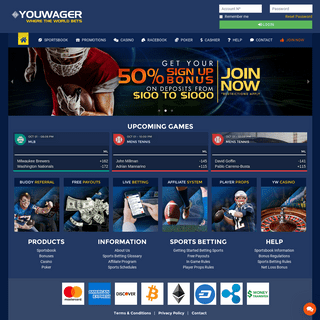 Sports Betting, Live Betting, and Casino | Youwager.lv