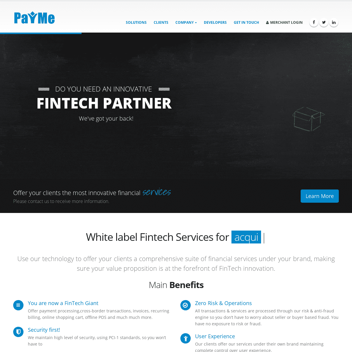 PayMe – Payments made simple