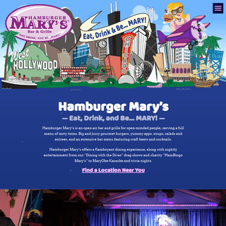 Hamburger Mary's | Eat, Drink, and Be… MARY!