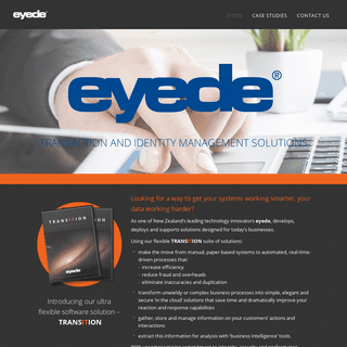 Eyede - Transaction and Identity Management Solutions