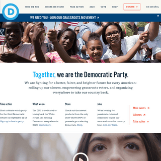We are the Democratic Party - Democrats
