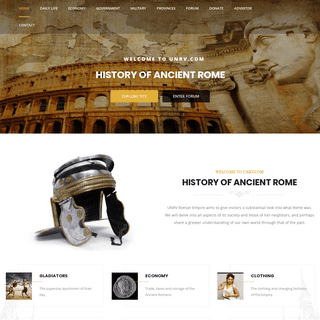 Ancient Roman History Site and Discussion Forum | UNRV.com