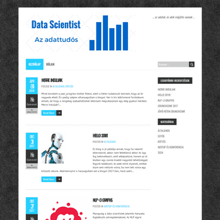 A complete backup of datascientist.hu