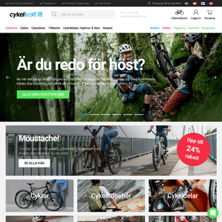 A complete backup of cykelkraft.se