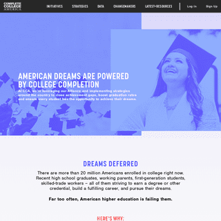 Homepage - Complete College America