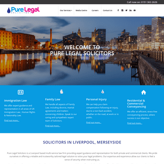 Pure Legal Solicitors â€“ Immigration, Family, Personal Injury, Conveyancing, Criminal Law
