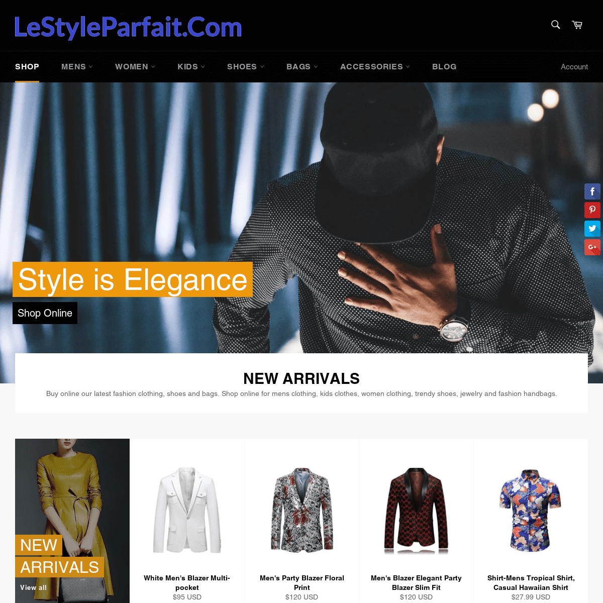 Shopping Online For Clothing, Shoes, Bags | LeStyleParfait.Com