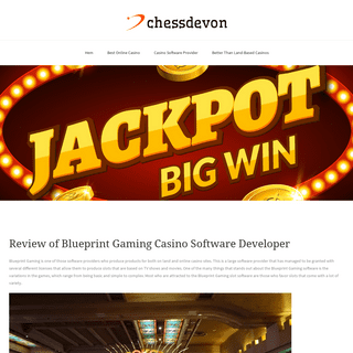 An Overview of Blueprint Gaming Casino Software Developer