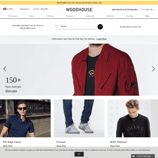 Designer Menswear Brands | Woodhouse Clothing UK