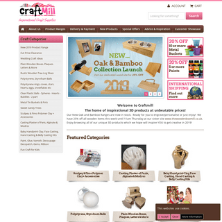 Craftmill | The Specialist Arts & 3D Crafts Supplier | Craftmill
