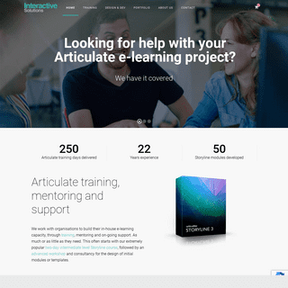 Articulate training, support and development - Interactive Solutions