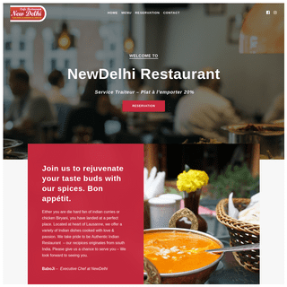 NewDelhi Indian Restaurant Lausanne