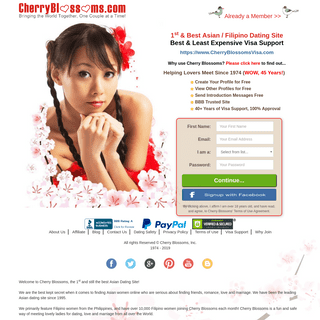 Cherry Blossoms | 1st And Still The Best Asian Dating Site