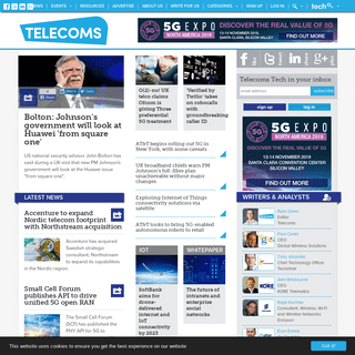 Telecoms Tech News - M2M, Small Cells, OTT VoiP, Wimax, 5G, LTE, IPTV - Telecom Tech News