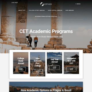 Study Abroad with CET Academic Programs - cetacademicprograms.com