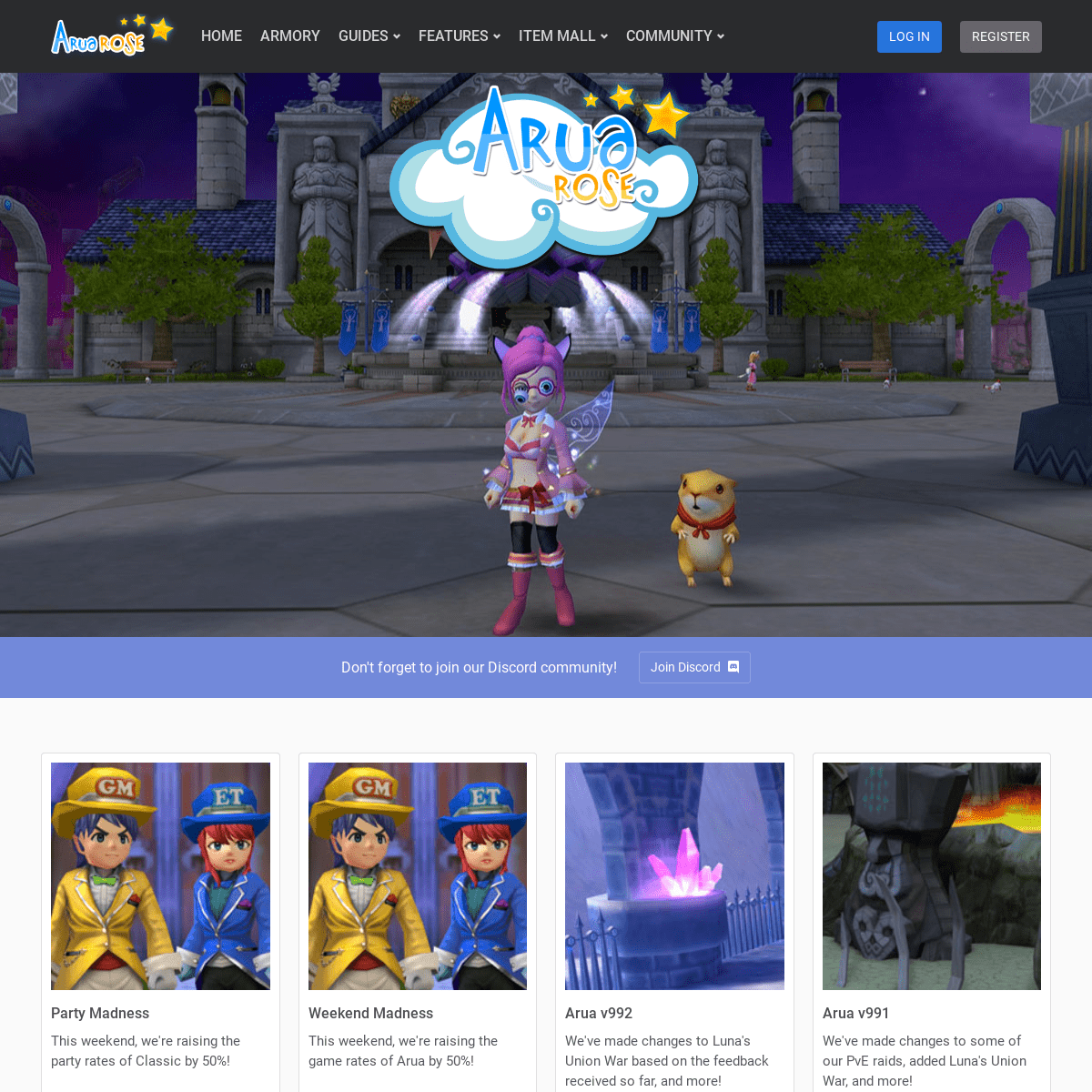 ROSE Online - AruaROSE - Free to Play 3D Fantasy Anime MMORPG
