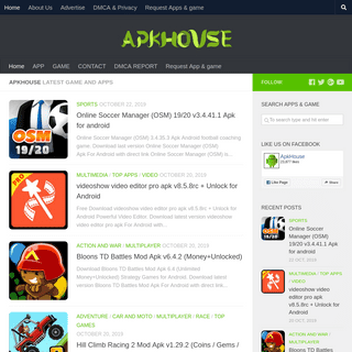 A complete backup of apkhouse.com
