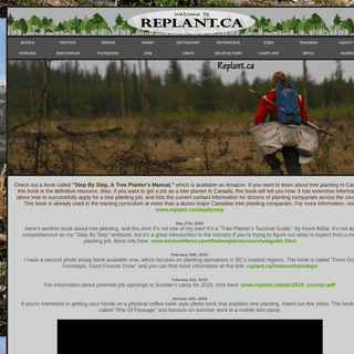 Replant.ca - A website devoted to Canadian Reforestation and Environmental Issues