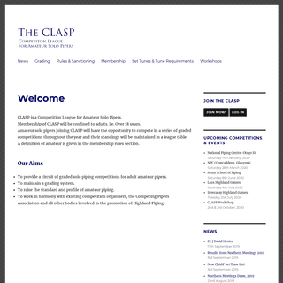 A complete backup of theclasp.co.uk