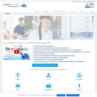 Wundmanagement, Wundbehandlung & Wundversorgung für Berlin Brandenburg - Curatio & Care®