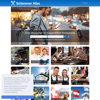 Schlemmer Atlas - Restaurantführer für Deutschland, Österreich, Schweiz und Südtirol - schlemmer-atlas.de