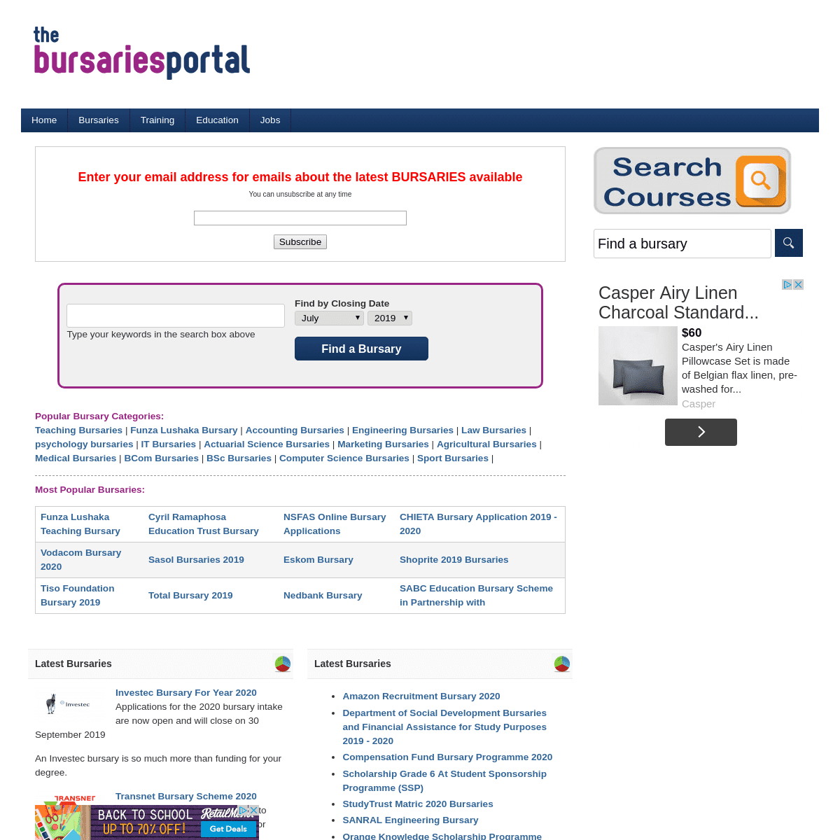 Bursaries Portal -
