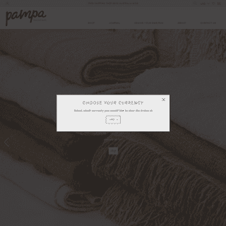 PAMPA - Hand woven earthy rugs, throws, cushions + photography prints – Pampa