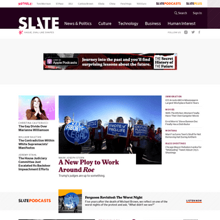 Slate Magazine - Politics, Business, Technology, and the Arts