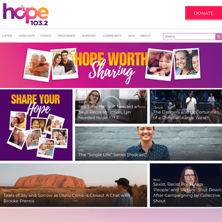 A complete backup of hope1032.com.au