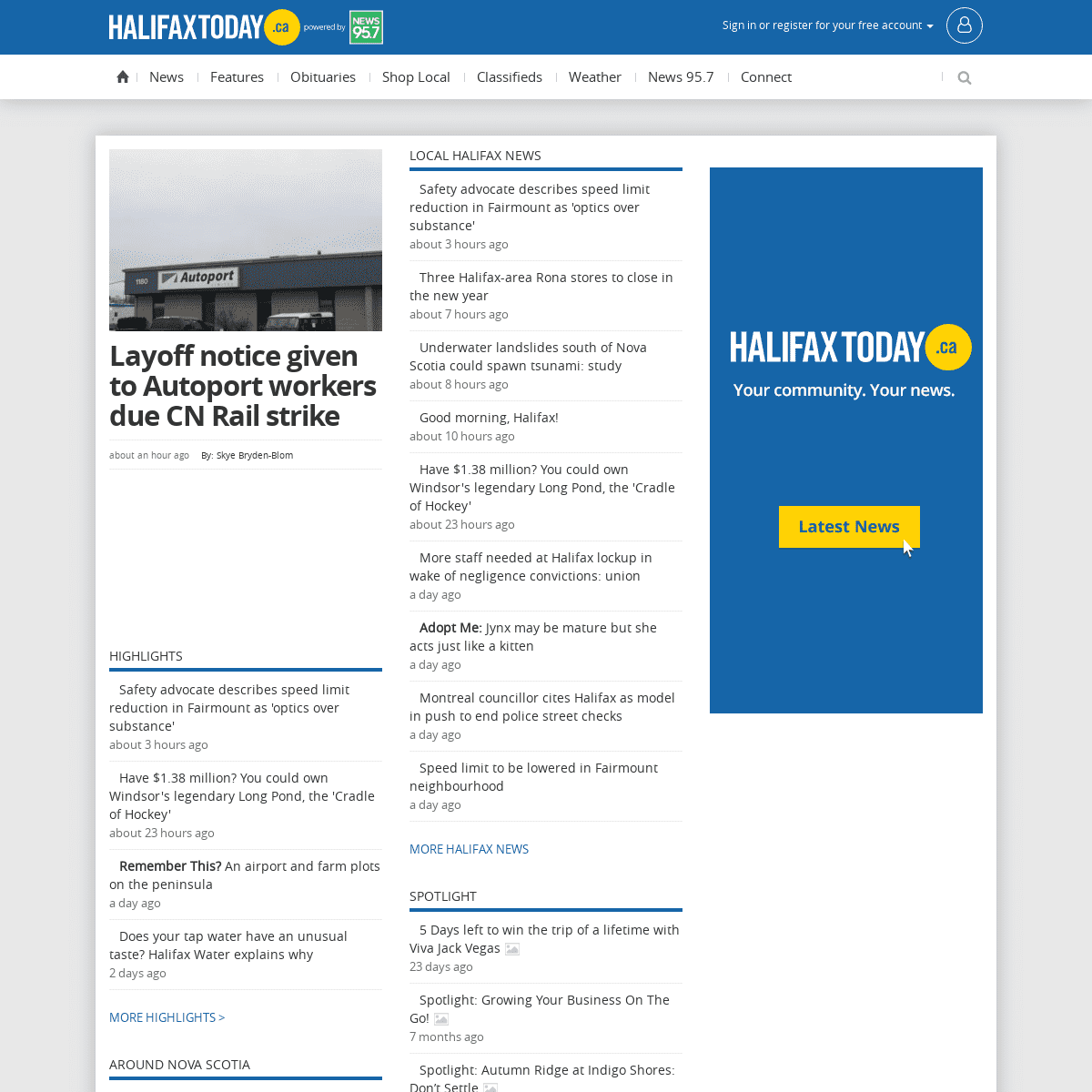 A complete backup of halifaxtoday.ca