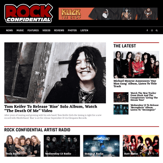 Rock Confidential - Hard Rock & Heavy Metal News