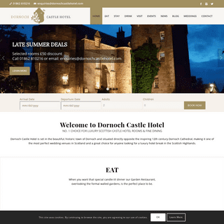Welcome to Dornoch Castle Hotel | Dornoch Castle Hotel