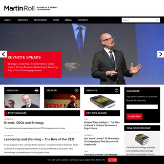 Martin Roll: Business, Strategy & Brand Marketing Consulting