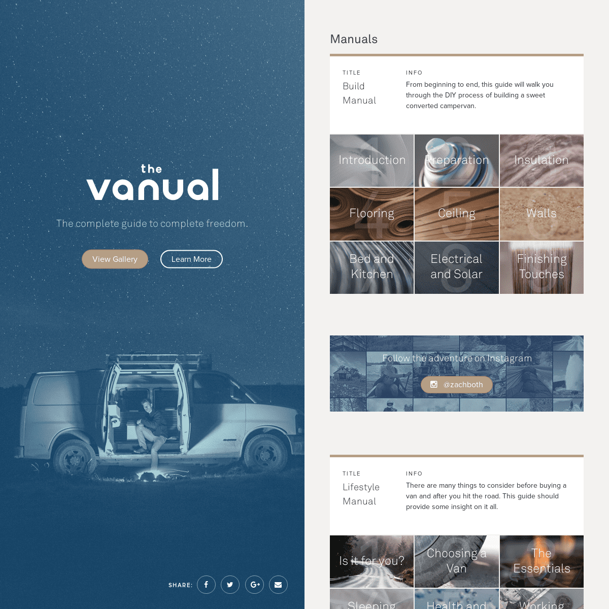 A complete backup of thevanual.com