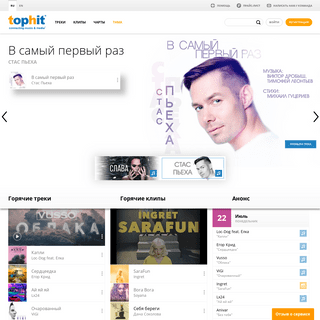 TopHit.ru (Connecting Music & Media) - Новинки музыки и видео клипов